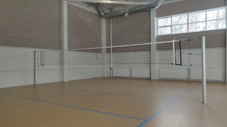 Elva Gümnaasiumi spordisaal väike võrkpalliplats