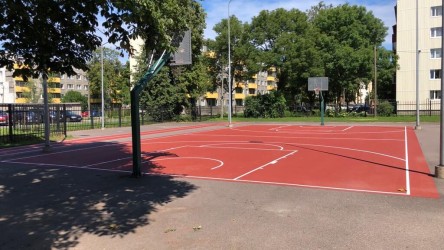Tallinna Saksa Gümnaasium pallimänguväljakud