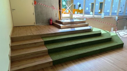 Tartu lasteaed Hellik Fatra LVT Marilo põrandakatted