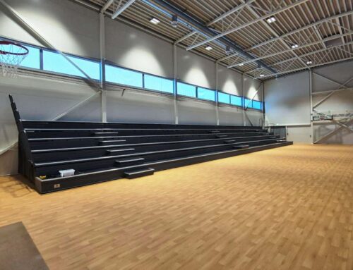 Jõhvi kasarmu universaalhalli teleskooptribüün 2026